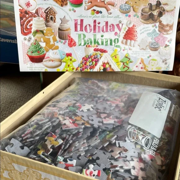 Cobble Hill Holiday Baking 1000-Piece Puzzle - Picture 3 of 4